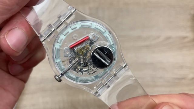 Swatch Clear Clearly New Gent S029K100 (Unboxing) @UnboxWatches