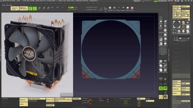 Zbrush hard surface zmodeler Kuler смотреть онлайн