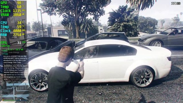 GTA 5 RX 550 - 1080p 900p 720p Ultra, смотреть онлайн