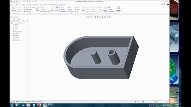 Creo Parametric- Advanced Part Modeling Techniques