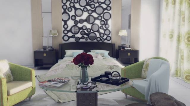 3D interior-day to night walkthrough-3Ds max-Mentalray смотреть онлайн