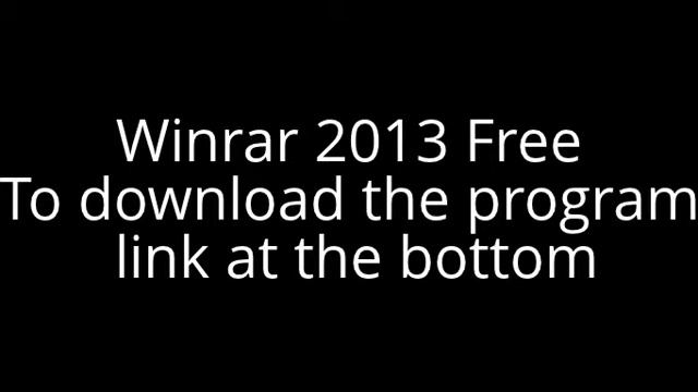 Winrar 2013 Free download смотреть онлайн