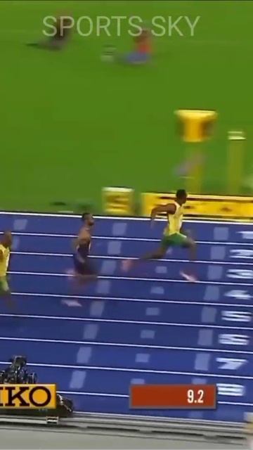 #BOLT# 100 METER WORLD RECORD IN FINAL. смотреть онлайн