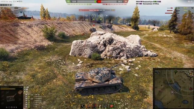 T110E4, ВЫТАЩИЛ БОЙ НА МАЛИНОВКЕ, ВЗЯЛ ПУЛА смотреть онлайн