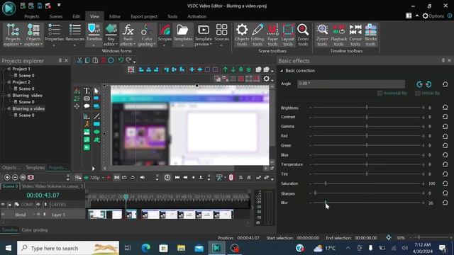 The EASY Way to Blur Video Sections Without Pro Skills in VSDC смотреть онлайн