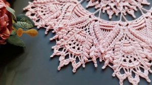 "Наталья" салфетка вязаная крючком