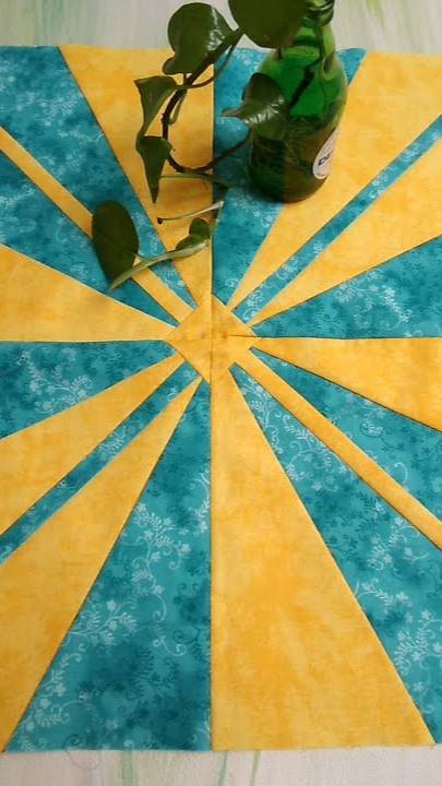 Самое быстрое изготовление лоскутного блока, который всегда получается потрясающим (используйте обре смотреть онлайн