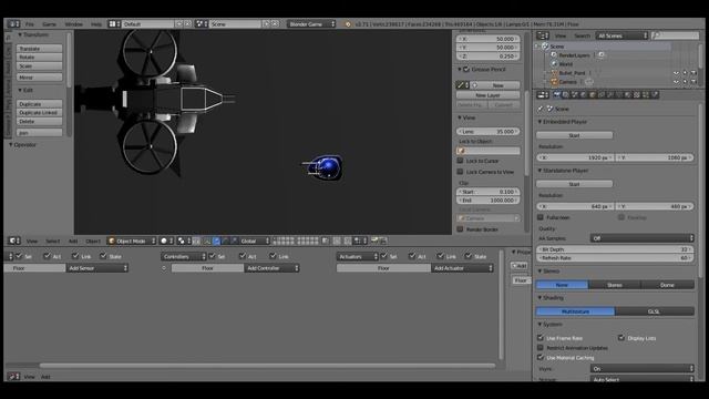 Moving Blender Objects смотреть онлайн