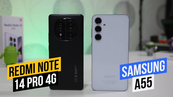 Samsung Galaxy A55 - Redmi Note 14 Pro Сравнение смартфонов