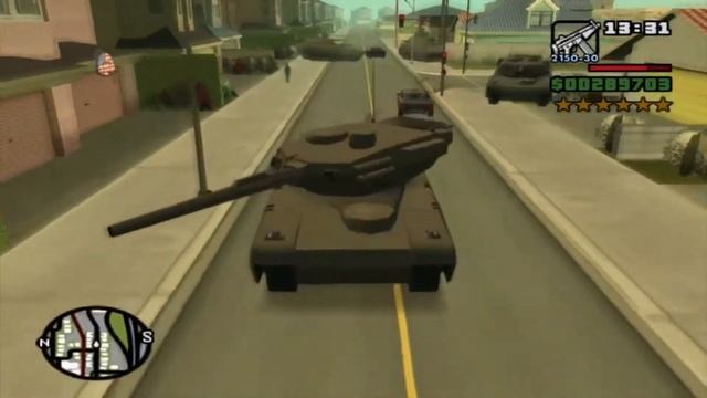 GTA San Andreas: 6 Star Rampage + Escape (PS2) - (Part 1) смотреть онлайн