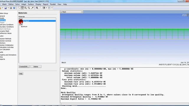 ANSYS Fluent: Laminar Pipe Flow: Set up (Physics) смотреть онлайн