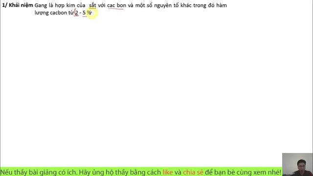 Chuyên Đề 12: Sắt (P5) | Ôn Thi HSG Hóa Học Lớp 9 Năm Học 2020 - 2021