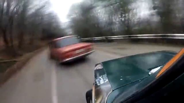 Жигули дрифтят