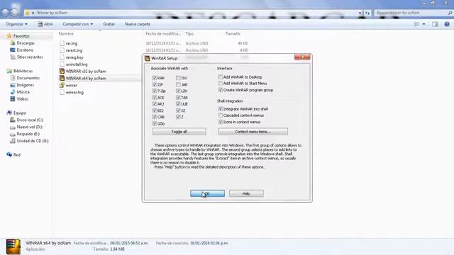 084 Descargar e Instalar Winrar 32 y 64 bits full en español смотреть онлайн