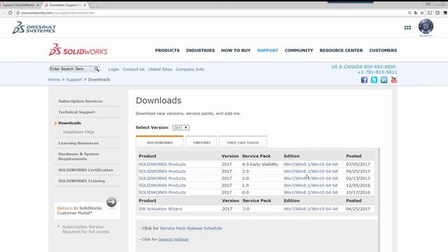 Comment Télécharger SOLIDWORKS à partir du portail my.solidworks.com смотреть онлайн