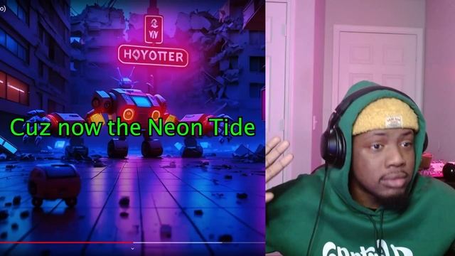 A.I. Plankton and Spongebob is Crazy!! Neon Tide - Boi What (Lyric Video) REACTION смотреть онлайн