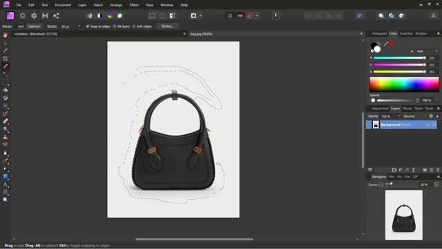 Affinity Photo How To Change Background Color Tutorial смотреть онлайн