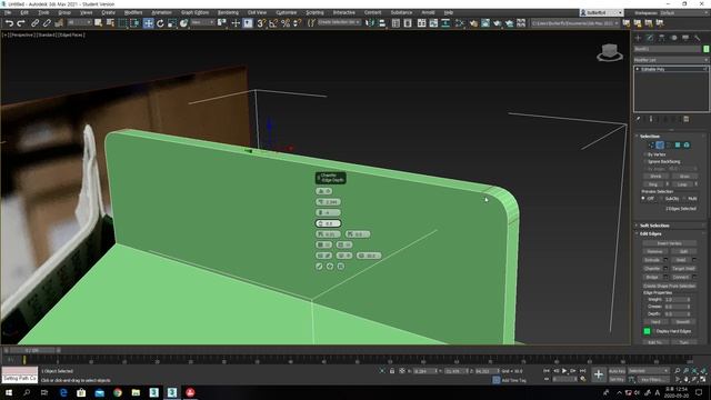 3Ds Max 기초강좌(41) (Unwrap UVW Map, 우유팩 모델링) смотреть онлайн