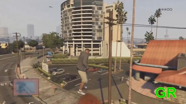 Смешные моменты в GTA 5! Лаги в ГТА 5 + баги смотреть онлайн