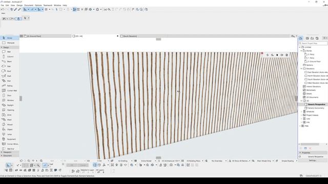Bamboo Stick Walls in Archicad Tutorial смотреть онлайн