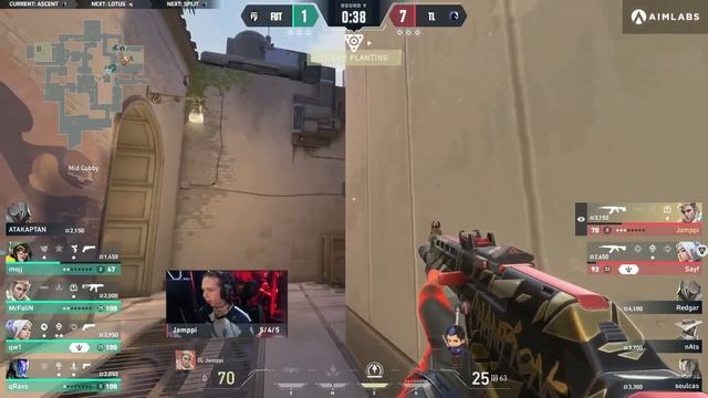 [FR] TEAM LIQUID vs. FUT - VCT EMEA - Playoffs - Lower Bracket Final - map 1 смотреть онлайн