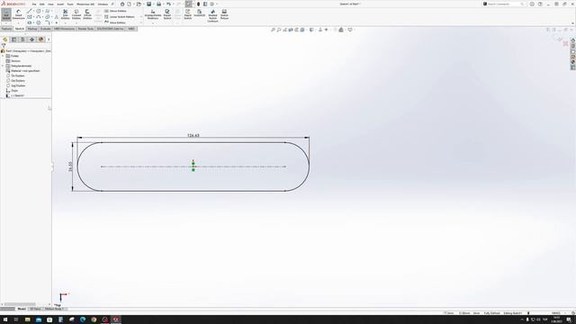 23. Yuva (Slot) Komutu (English Subtitle) - SolidWorks 2023 Eğitim Kursu смотреть онлайн