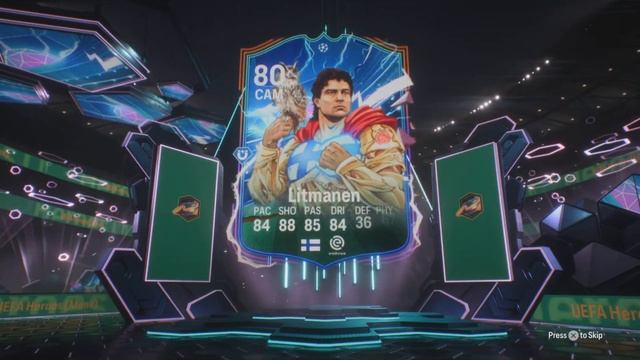FIRST CHAMPIONS LEAGUE HERO Pack In EA FC 24 смотреть онлайн