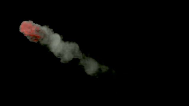 Smoke Simulation Of A Fireball Following Trail/Path (Made In Blender 3D 2.56) смотреть онлайн