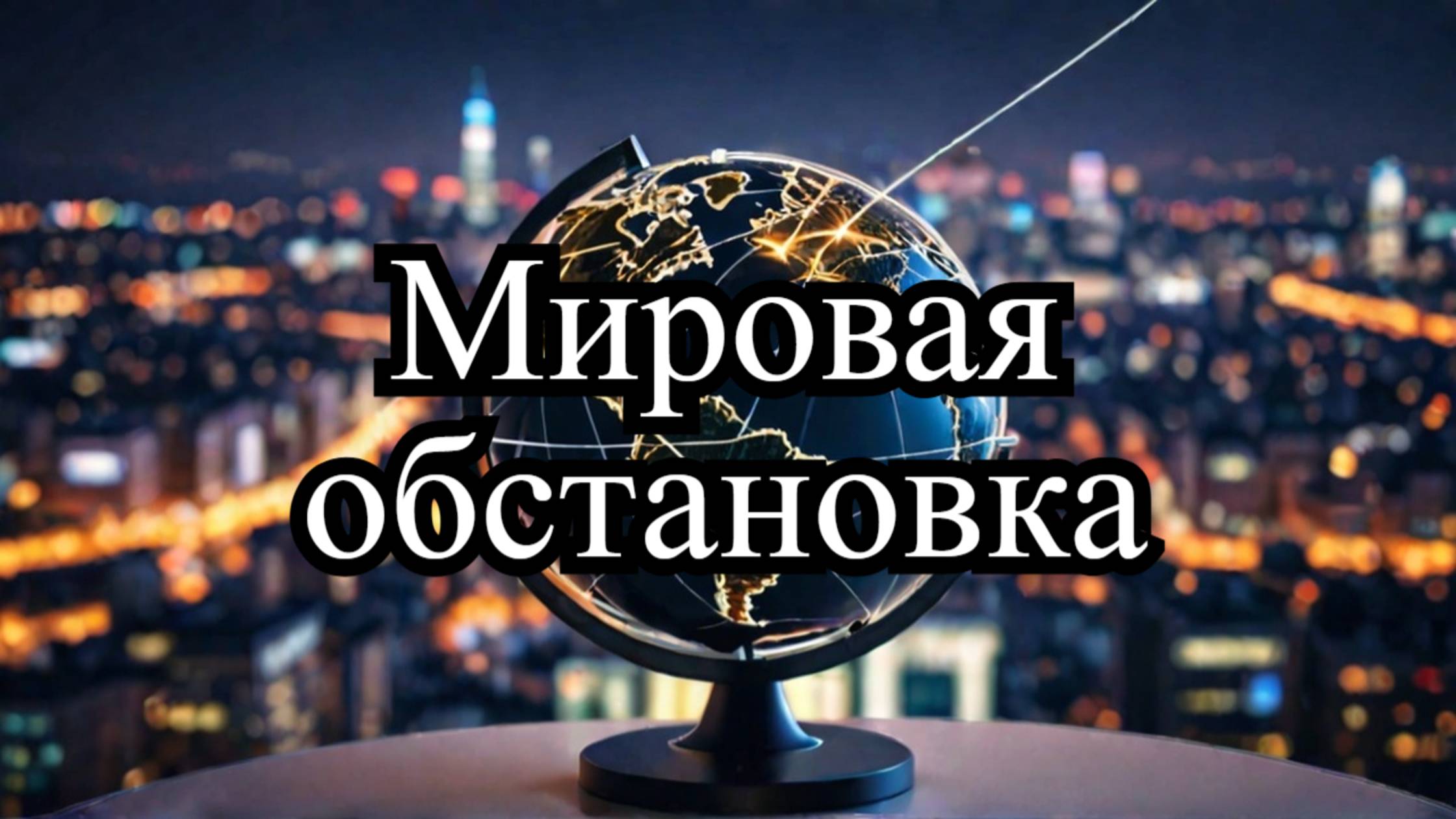 Международная обстановка: санкции, газ и дипломатия — ключевые события