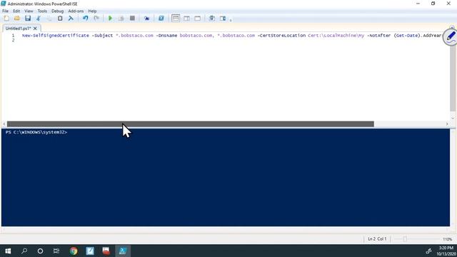 CITE-207 Project Self-Signed Certificates part-1 смотреть онлайн