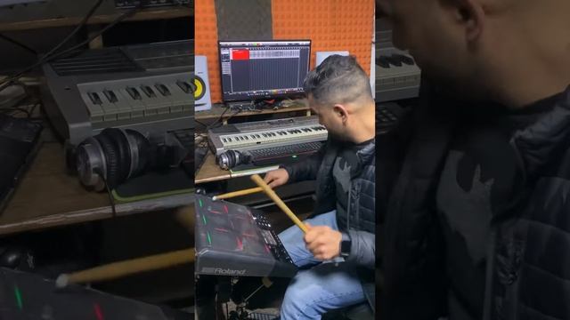 طبلة برو من #ابوليله Roland spd-sx pro Oriental Darabuka смотреть онлайн