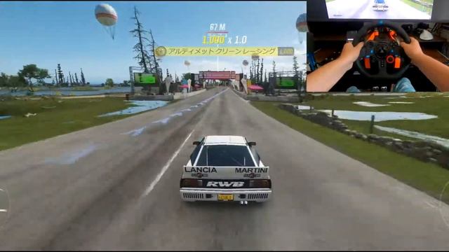 ランチア・ラリー037ストラダーレ | 1982 LANCIA 037 STRADALE LANCIA RALLY | Logitech g29 | Forza horizon4 Game pla смотреть онлайн