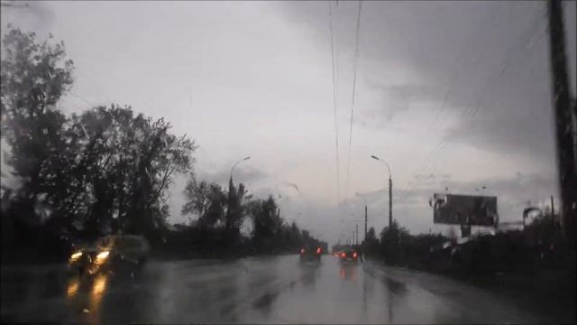 Сильный ливень с грозой в Тамбове 18 сентября 2019! смотреть онлайн
