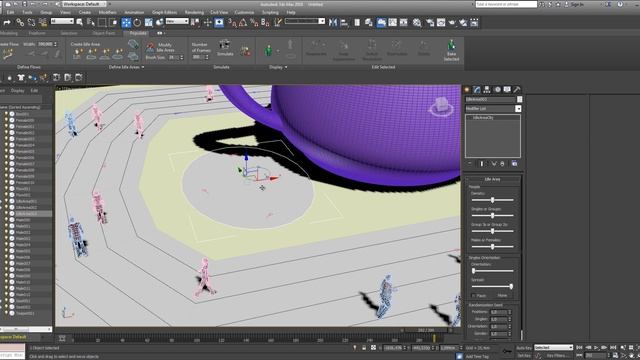 Tutorial 3ds Max - Populate смотреть онлайн