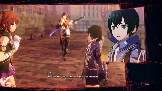 Scarlet Nexus - EX Hanabi & Luka Bond Episode - Fireworks (DLC Bond Enhancement 2 Pack)