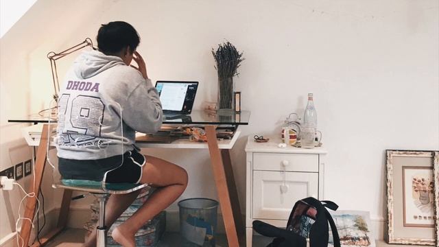 Studying With A Friend In Summer ASMR Ambience (typing, Birds)