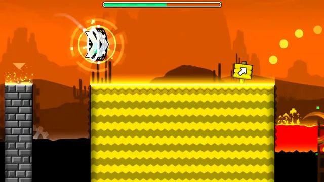 Прохождение ,,Press Start,, Geometry Dash смотреть онлайн