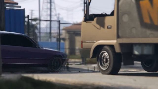 Grand Theft Auto V - BMW 535i e34 Drift. Montage. смотреть онлайн