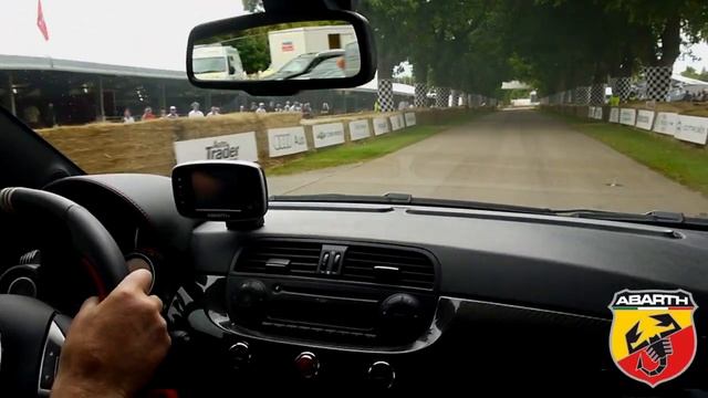 Abarth UK | In Car Footage - Goodwood Moving Motor Show 2011 - Abarth HD 720p смотреть онлайн