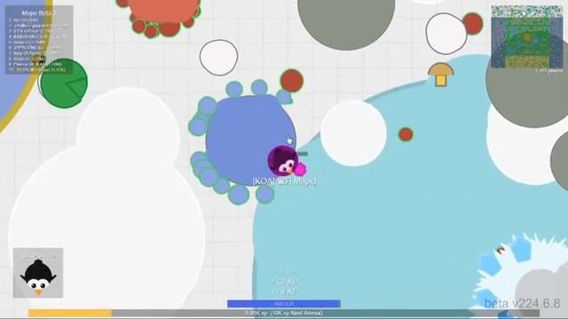 Играю с Другом в mope.io ) смотреть онлайн