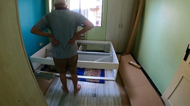 Ikea Bed Assembly Timelapse