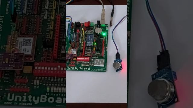 Environment Monitoring Application of Unity Board - Gas Sensing and Temperature Measurement смотреть онлайн