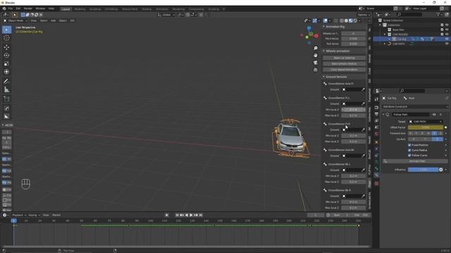ANIMATING CAR | BLENDER CAR ANIMATION TUTORIAL PART 04| смотреть онлайн