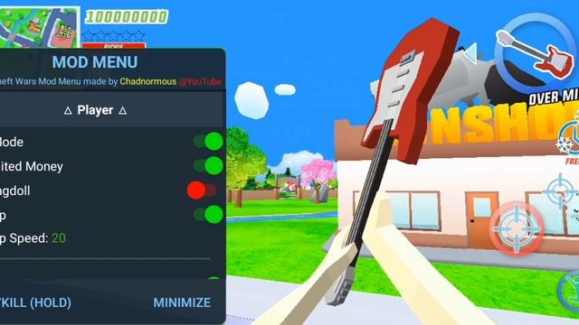 Dude Theft Wars Mod Menu 2023 Update 0.9.0.9a смотреть онлайн