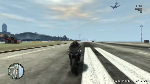 Gta4 Race BMW 750i F01 v3 vs Susuki GSX-R смотреть онлайн