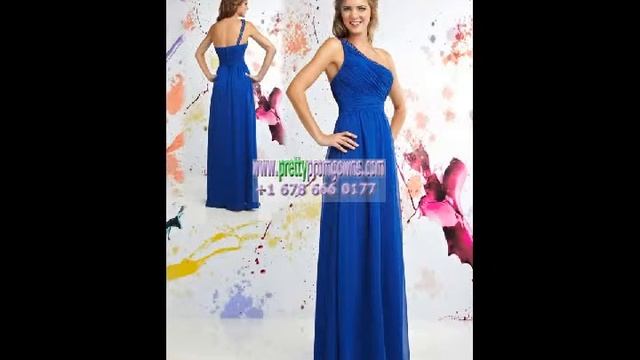 2011 winter sapphire blue Sparkle prom dress. 24 смотреть онлайн