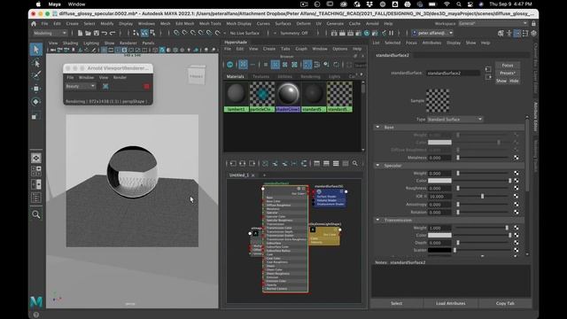 2A.05 — Diffuse, Glossy, Specular, & IOR смотреть онлайн