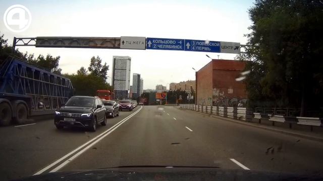 Милое видео дня. Автомобилисты пропускают семейство уточек на оживленной дороге смотреть онлайн