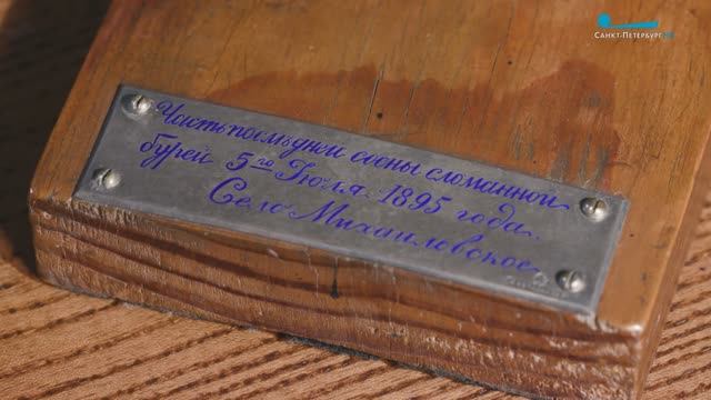 Предметная жизнь. Пресс-папье из сосны Михайловского