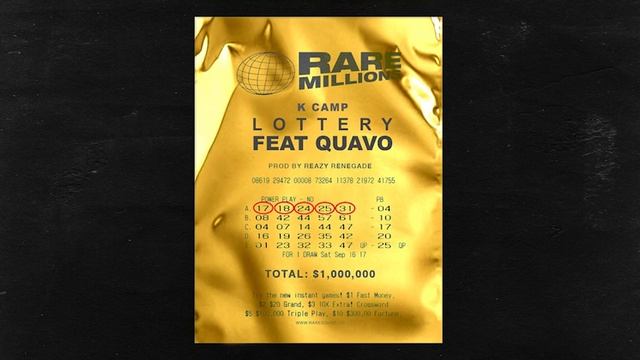 K Camp - Lottery (Renegade) (Quavo Remix) [Audio] смотреть онлайн